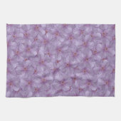 Pineywood Geranium Seamless Patroon Theedoek (Horizontaal)