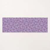 Pineywood Geranium Seamless Patroon Yogamat (Voorkant (horizontaal))