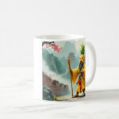 PineZhu - Pineapple Empire Koffiemok (Voorkant rechts)