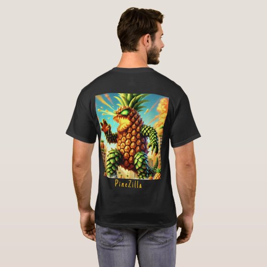 PineZilla - Pineapple Empire T-shirt (Achterkant volledig)