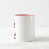 Ping Flamingo Golf Sunglasses Golf Lover Tweekleurige Koffiemok (Center)