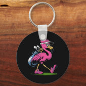 Ping Flamingo Golf Sungles Woman Ladies Men Golf L Sleutelhanger (Voorkant)