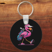 Ping Flamingo Golf Sungles Woman Ladies Men Golf L Sleutelhanger (Voorkant)