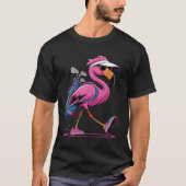 Ping Flamingo Golf Sungles Woman Ladies Men Golf L T-shirt (Voorkant)