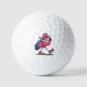 Ping Flamingo Golf Zonnebril Golf Liefhebber  Golfballen (Voorkant)