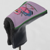Ping Flamingo Golf Zonnebril Golf Liefhebber  Golfheadcover (3/4 voorkant)