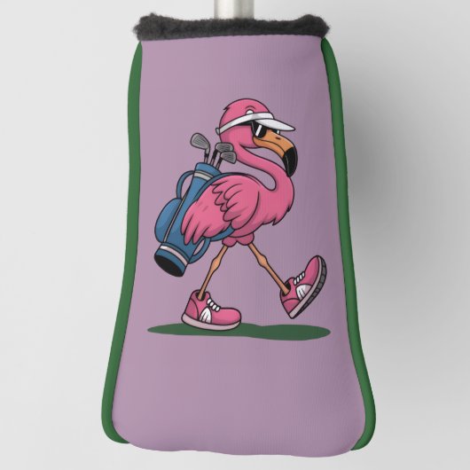 Ping Flamingo Golf Zonnebril Golf Liefhebber  Golfheadcover (Draai 90)