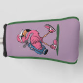 Ping Flamingo Golf Zonnebril Golf Liefhebber  Golfheadcover (Voorkant)