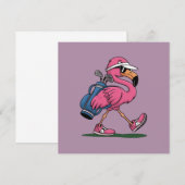 Ping Flamingo Golf Zonnebril Golf Liefhebber Kaart (Voorkant / Achterkant)