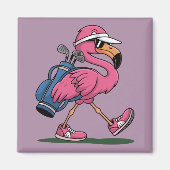 Ping Flamingo Golf Zonnebril Golf Liefhebber Magneet (Voorkant)