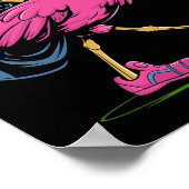 Ping Flamingo Golf Zonnebril Vrouw Dames Heren Gol Poster (Hoek)