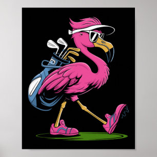 Ping Flamingo Golf Zonnebril Vrouw Dames Heren Gol Poster