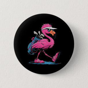 Ping Flamingo Golf Zonnebril Vrouw Dames Heren Gol Ronde Button 5,7 Cm