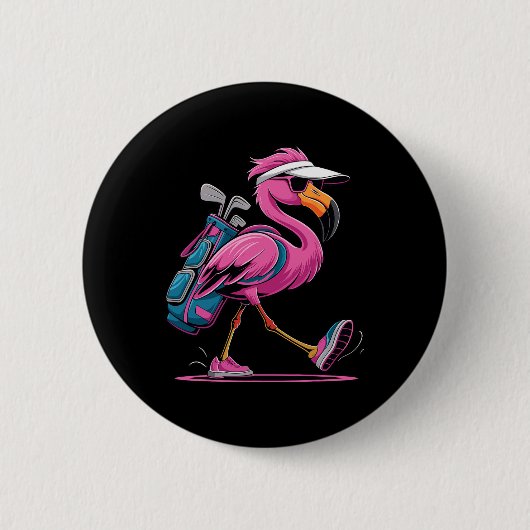 Ping Flamingo Golf Zonnebril Vrouw Dames Heren Gol Ronde Button 5,7 Cm (Voorkant)