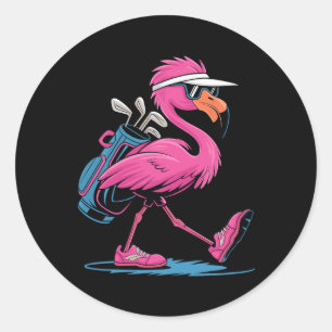 Ping Flamingo Golf Zonnebril Vrouw Dames Heren Gol Ronde Sticker