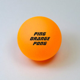 Ping Oranje Pong Pingpongbal