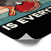 Ping Ping Pong Table Tennis Ping Pong Poster (Hoek)