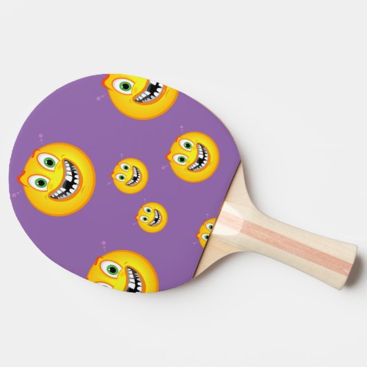 ping pog peddel gezicht tafeltennisbatje (Zijkant)