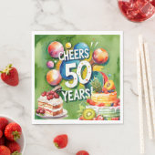 Ping Pong 50ste verjaardag, Servet (Insitu)