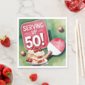 Ping Pong 50ste verjaardag, Servet (Insitu)