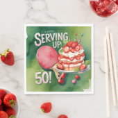 Ping Pong 50ste verjaardag, Servet (Insitu)