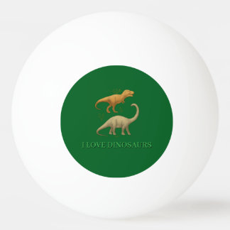 Ping Pong Bal - Ik Hou van Dinosaurussen Pingpongbal