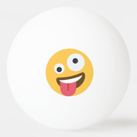 Ping Pong Bal met een grappig gezichtspunt. Pingpongbal (Voorkant)