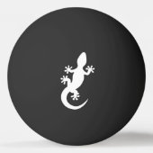 Ping Pong Bal witte gecko Pingpongbal (Achterkant)