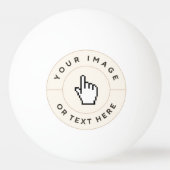 Ping Pong Ball - Aangepast (voeg afbeelding/tekst  (Voorkant)