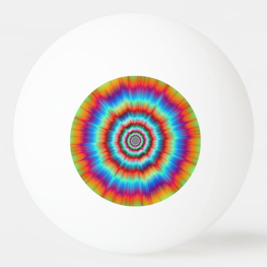 Ping Pong Ball Explosion in Blue and Oranje (Voorkant)