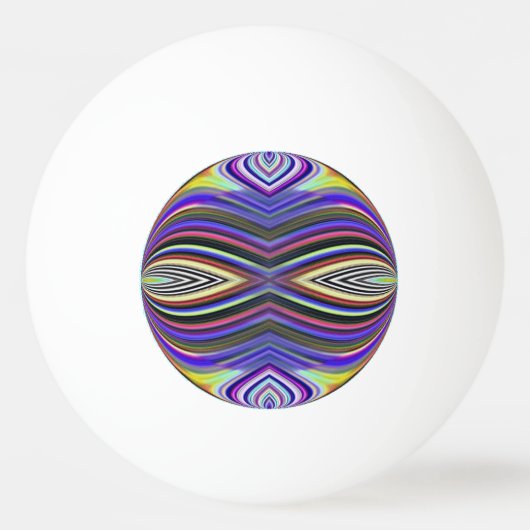 Ping Pong Ball - Fractal Abstract (Achterkant)