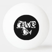 Ping Pong Ball-Game On Pingpongbal (Voorkant)