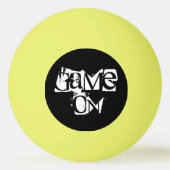 Ping Pong Ball-Game On Pingpongbal (Voorkant)