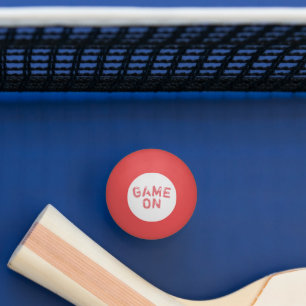 Ping Pong Ball-Game On Pingpongbal
