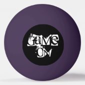 Ping Pong Ball-Game On Pingpongbal (Voorkant)