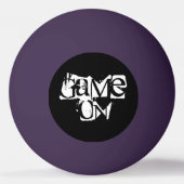 Ping Pong Ball-Game On Pingpongbal (Achterkant)
