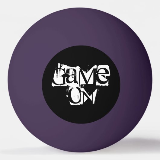 Ping Pong Ball-Game On Pingpongbal (Achterkant)