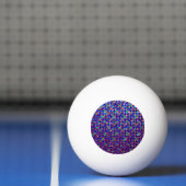 Ping Pong Ball Polka Dots Sparkley Jewels (Net)