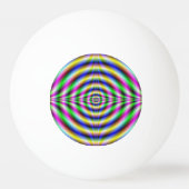 Ping Pong Ball Psychedelic Neon Eye (Voorkant)