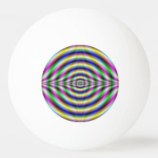 Ping Pong Ball Psychedelic Neon Eye