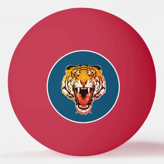 Ping Pong Ball ROARING TIGER (Voorkant)