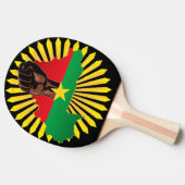 Ping Pong Ball Tafeltennisbatje (Zijkant)