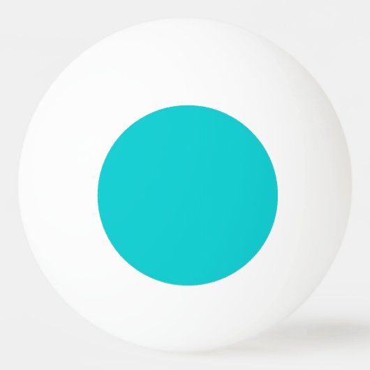 Ping Pong Ball - Turquoise Inner Cirkel (Achterkant)