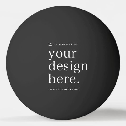 Ping Pong Ball Uw Ontwerp Upload (Voorkant)