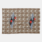 Ping Pong Balls, Dish Towel Theedoek (Horizontaal)