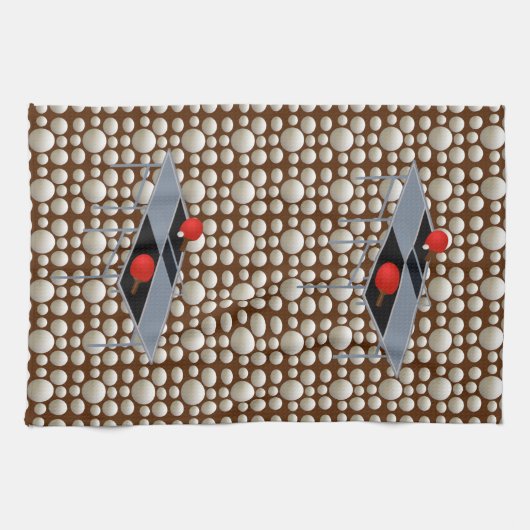 Ping Pong Balls, Dish Towel Theedoek (Horizontaal)