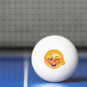 Ping Pong Balls - Flirting Emoji Pingpongbal (Net)