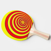 Ping Pong Bat/Paddle - Offset Circles Tafeltennisbatje (Zijkant)