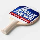 Ping Pong Bat Tafeltennisbatje (Voorkant Gekanteld)