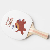 Ping Pong Bat Tafeltennisbatje (Zijkant)